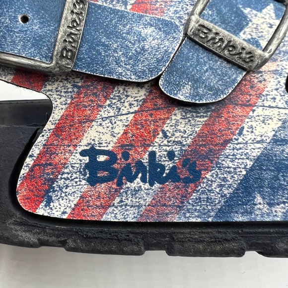 BIRKENSTOCK BIRKIS'S Sandals Stars & Stripes USA Flag Size EU29 - Picture 2 of 10